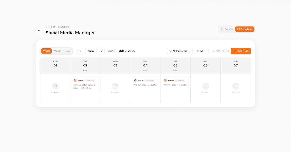 Network management preview in Orion